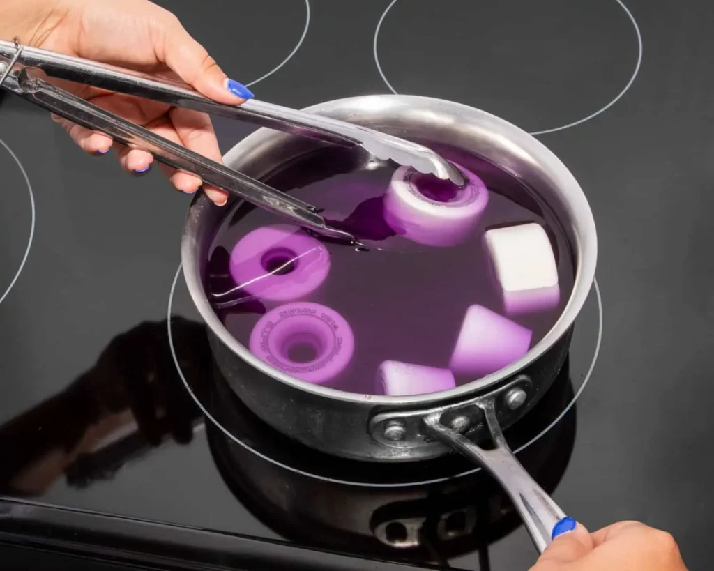 Kąpiel barwiąca kółek do rolek 