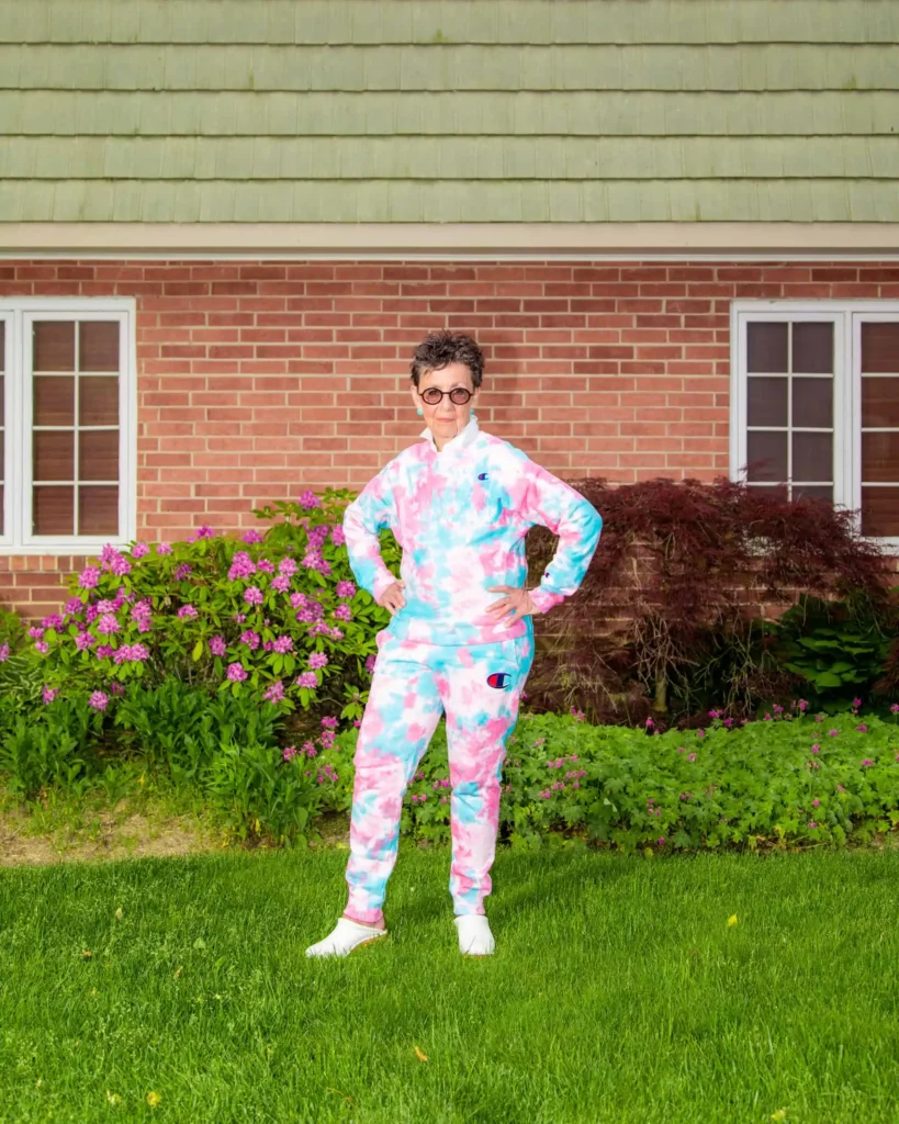 Stylowy dres Judy tie-dye