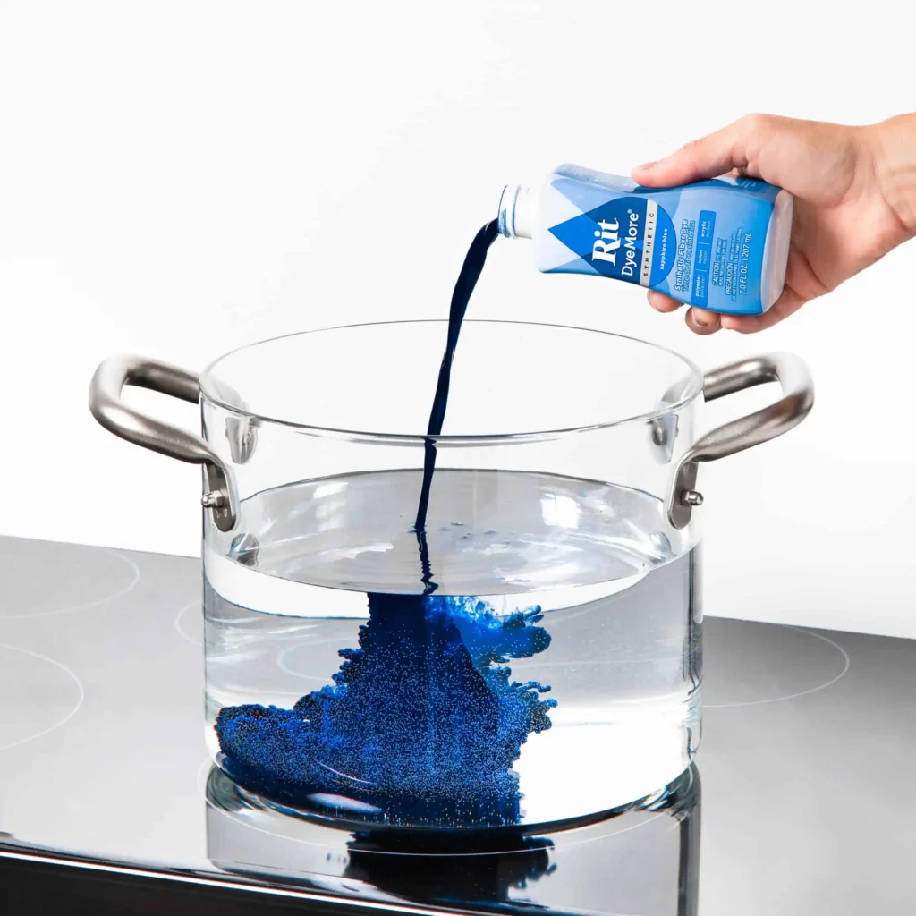 przygotowywanie kąpieli barwiącej Rit DyeMore