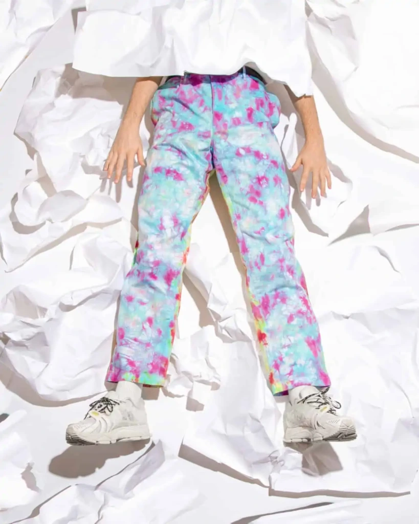Spodnie Scrunch Tie-Dyed