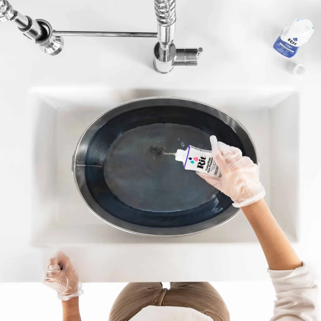 kąpiel barwiąca z utrwalaczem