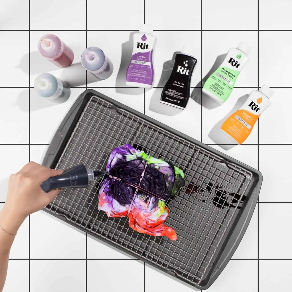 Na sam koniec użycie barwnika Czarnego