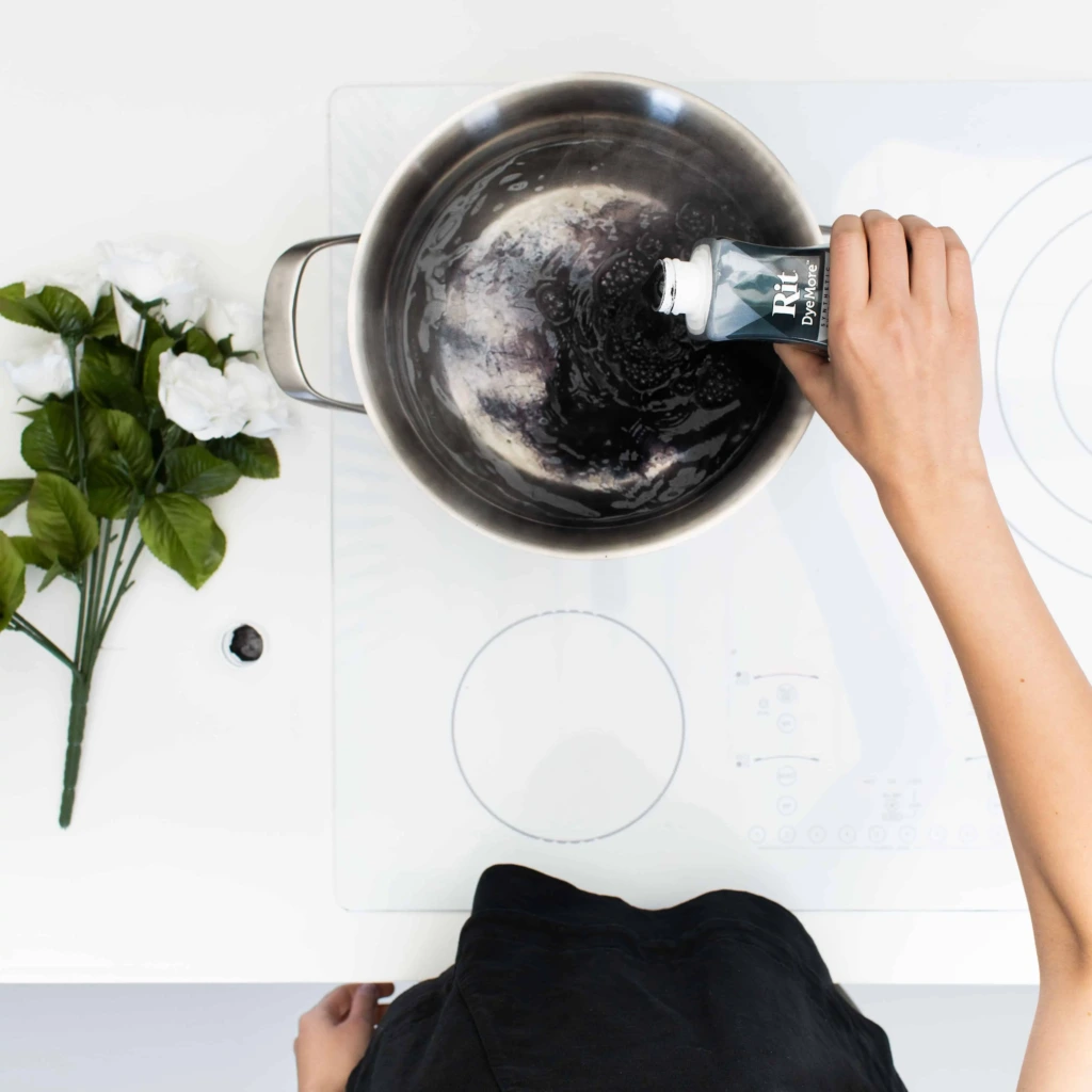 Przygotowanie kąpieli barwiącej