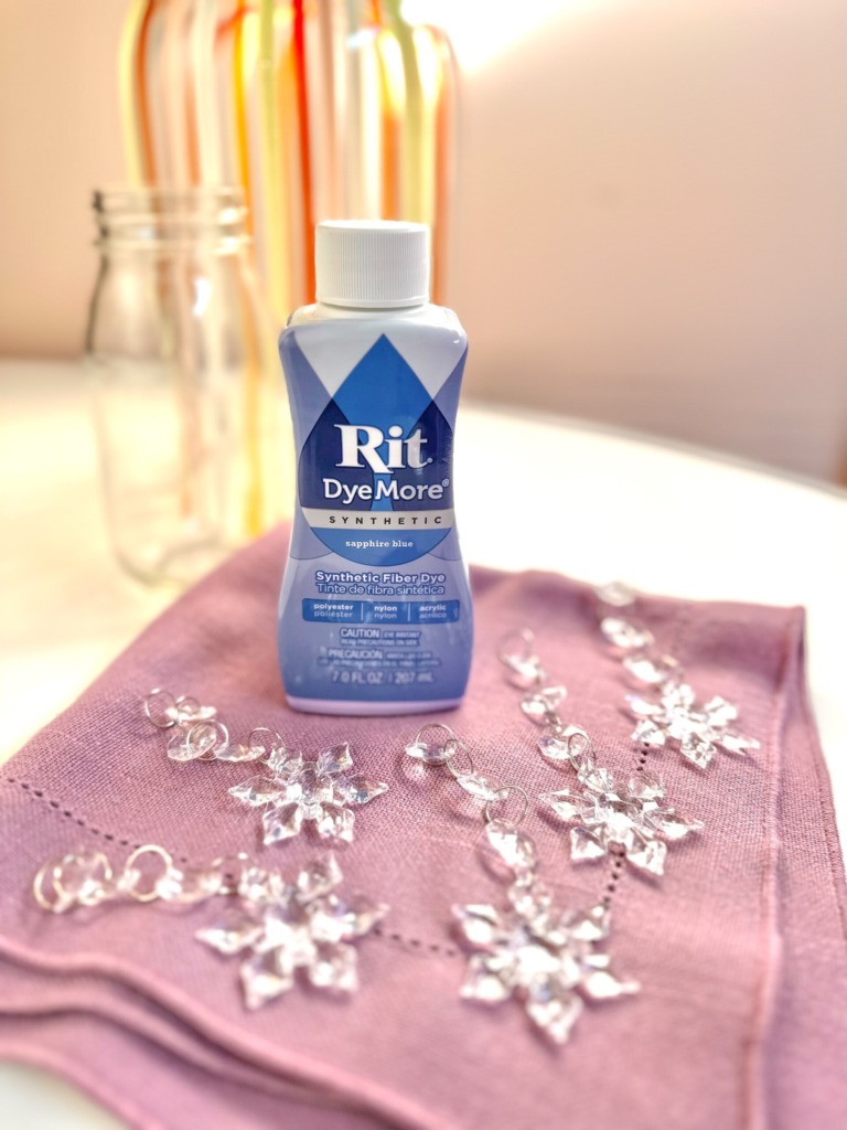 Przygotowywanie się do barwienia płatków śniegu